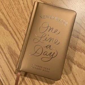 NWOT Newlyweds One Line a Day 3 Year Memory Book